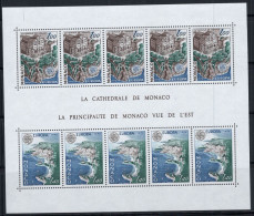Monaco 1978 Mi. Bl. 12 Bloc Feuillet 100% Neuf ** Monuments Architecturaux - Other & Unclassified