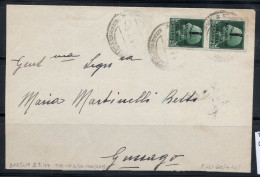 Italie 1944 Enveloppe 100% Brescia - Altri & Non Classificati