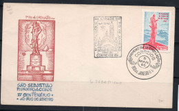 Brésil 1965 Enveloppe 100% Neuve San Sebartiano, Rio De Janeiro - Storia Postale