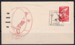 Brésil 1958 Enveloppe 100% VIII JOGOS INFANTIS, RIO - Storia Postale