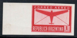 Argentine 1940 Mi. 458 Neuf ** 100% Couleur Épreuve 1 P Poste Aérienne - Posta Aerea