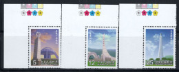 Taiwan 2000 Mi. 2599-2601 Neuf ** 100% Monuments - Unused Stamps