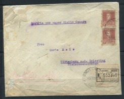 Argentine 1931 Enveloppe 40% Agencia 5/13 Buenos Aires - Briefe U. Dokumente