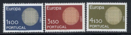 Portugal 1970 Mi. 1092-1094 Neuf ** 100% Europe CEPT - 1970