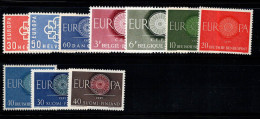 Europe CPET 1959 Neuf ** 100% Belgique, Finlande - 1959