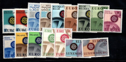 Europe CPET 1967 Neuf ** 100% Italie, Allemagne - 1967