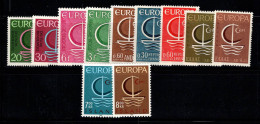 Europe CPET 1966 Neuf ** 100% Irlande, Islande - 1966