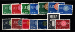 Europe CPET 1959 Neuf ** 100% Potogallo, Italie - 1959