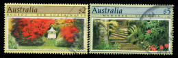 Australie 1989 Mi. 1170-1171 Oblitéré 100% Jardin - Used Stamps