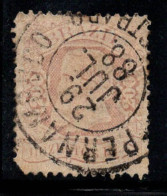 Brésil 1884 Mi. 59-61,66 Oblitéré 40% Chiffres - Used Stamps