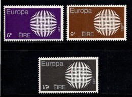 Irlande 1970 Mi. 239-241 Neuf ** 100% Europe CEPT - Nuovi