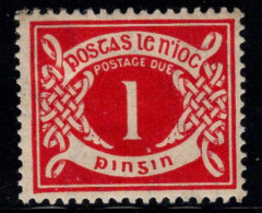 Irlande 1925 Mi. 2 PD2 Neuf ** 40% Timbre-taxe 1 Pg - Timbres-taxe