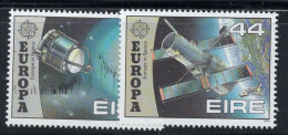 Irlande 1961 Mi. 759-760 Neuf ** 100% Radio Waves, Satellite, Planète, Étoiles - Nuevos