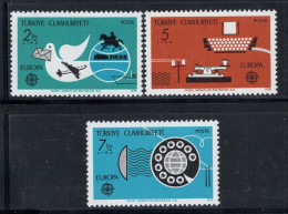 Turquie 1979 Mi. 2477-2479 Neuf ** 100% Europe CEPT, Communication - Nuovi