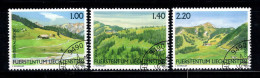 Liechtenstein 2007 Mi. 1451-1453 Oblitéré 100% Paysages, Vues - Oblitérés