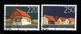 Liechtenstein 2004 Mi. 1355-1356 Oblitéré 100% Maisons, Bâtiments - Usati