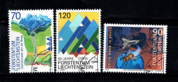 Liechtenstein 2002 Mi. 1289-1291 Oblitéré 100% Exposition Internationale, Espace - Used Stamps