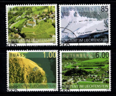 Liechtenstein 2004 Mi. 1348-1351 Oblitéré 100% Nature - Oblitérés