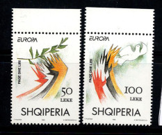 Europe 1995 Mi. 2556-2557 Neuf ** 100% CEPT, Albanie - 1995