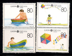 Europe 1989 Sans Gomme 100% CEPT,Açores, Madère - 1989