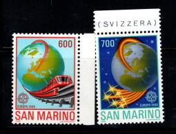 Europe 1988 Mi. 1380-1381 Neuf ** 100% CEPT,Saint-Marin - 1988