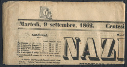 Italie 1862 Sass. 19 Enveloppe 20% Nation - Autres & Non Classés