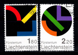 Liechtenstein 2001 Mi. 1281-1282 Oblitéré 100% Hommage, Art - Usati