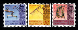 Liechtenstein 2001 Mi. 1278-1280 Oblitéré 100% Vieux Métiers - Usati