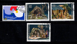 Liechtenstein 2000 Mi. 1248-1251 Oblitéré 100% Noël, Organisation - Used Stamps