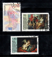 Liechtenstein 2000 Mi. 1226-1228 Oblitéré 100% Art - Usati