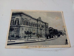 CARTOLINA CALTANISSETTA- PALAZZO DEL GOVERNO- VIAGGIATA FINE ANNI 40 - Caltanissetta