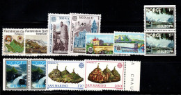 Europe CPET 1977 Neuf ** 100% Saint-Marin, Norvège, Monaco - 1977