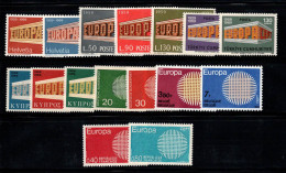 Europe CPET 1969 Neuf ** 100% Turquie, France, Belgique - 1969