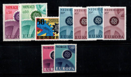 Europe CPET 1967 Neuf ** 100% Monaco, Norvège - 1967