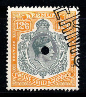 Bermudes 1938 Mi. 115 Oblitéré 100% 12.6 Sh, George VI - Bermudes