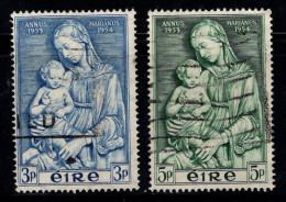 Irlande 1954 Mi. 120-121 Oblitéré 100% Madonna - Oblitérés