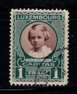 Luxembourg 1928 Mi. 211 Oblitéré 100% Enfants, 1 Fr. - Oblitérés