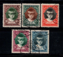 Luxembourg 1929 Mi. 213-17 Oblitéré 100% Enfants - Used Stamps