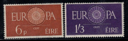 Irlande 1960 Mi. 146-147 Neuf ** 100% Europe CEPT - Unused Stamps