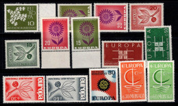 Europe CEPT 1961 Neuf ** 100% Allemagne, Munich, France - 1961