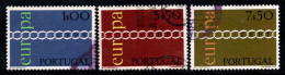 Portugal 1971 Mi. 1127-1129 Oblitéré 100% Europe CEPT - Oblitérés