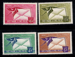 Vietnam Du Sud 1960 Mi. 223-226 Neuf ** 100% Aniamli, Bureau De Poste - Viêt-Nam