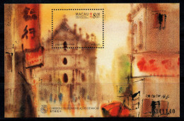 Macao 1997 Mi. Bl. 43 Bloc Feuillet 100% Neuf ** Bâtiments, Vues - Blocks & Kleinbögen