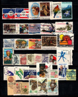 États-Unis 1976-1978 Oblitéré 100% Avion, Personnalité, Oiseaux - Usados