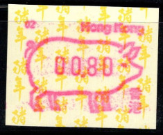 Hong Kong 1995 Mi. 10 Neuf ** 100% ATM 00.80, Porc - Distributeurs