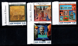 Saint-Marin 2005 Sass. 2079-2082 Neuf ** 100% Artistes - Unused Stamps