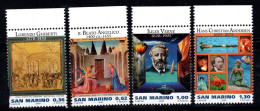 Saint-Marin 2005 Sass. 2079-2082 Neuf ** 100% Artistes - Unused Stamps