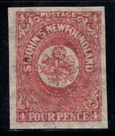 Terre-Neuve 1861 SG 18 Neuf ** 100% Blason, 4 P, Fleurs - 1908-1947