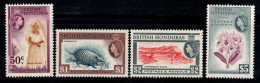 Honduras 1953 Mi. 149-152 Neuf ** 100% 50 C, 2 $, 1 $, 5 $ - Honduras Britannique (...-1970)