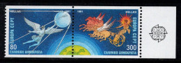 Grèce 1991 Mi. 1777C-1778C Neuf ** 100% Europe CEPT - Unused Stamps